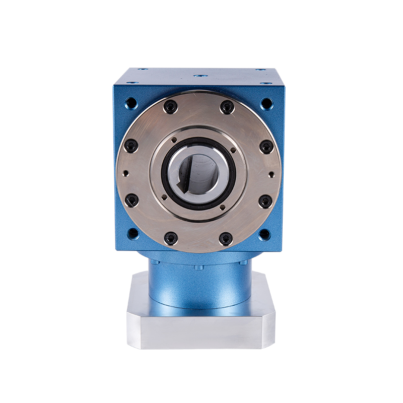 Komutator z przekładnią stożkową spiralną serii TD-CR z wyjściem na wale drążonym Komutator z przekładnią stożkową spiralną serii TD-CR z wyjściem na wale drążonym